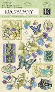K&Company - Botanical Icon Grand Adhesion Stickers