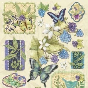K&Company - Botanical Icon Grand Adhesion Stickers