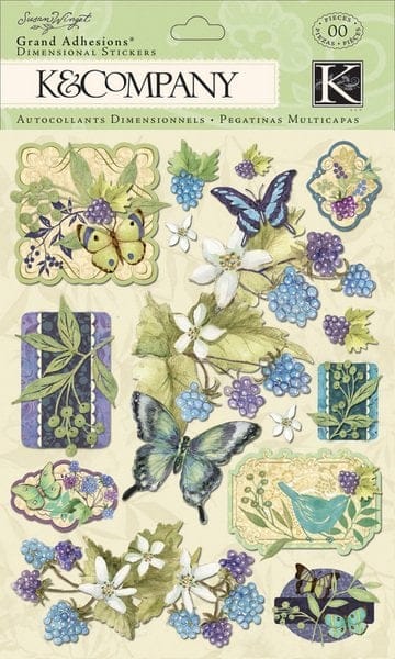 K&Company - Botanical Icon Grand Adhesion Stickers
