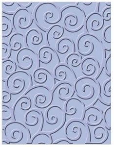 Cuttlebug Embossing Folder D’vine Swirl