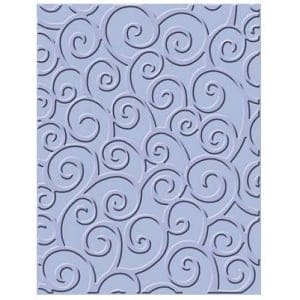 Cuttlebug Embossing Folder D’vine Swirl