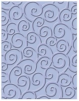 Cuttlebug Embossing Folder D’vine Swirl