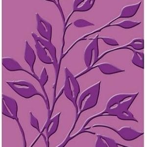 Cuttlebug Embossing Folder Leafy Branch