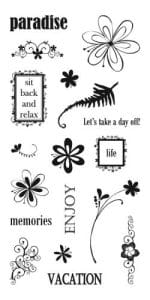 Heidi Grace Paradise Clear Stamps