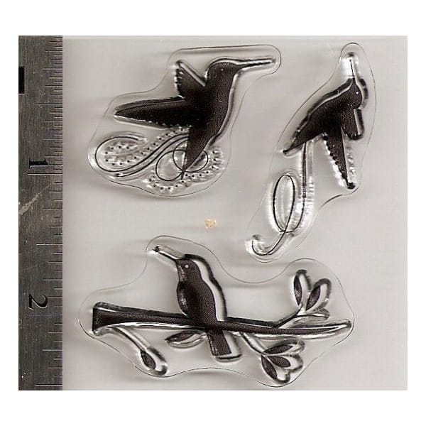 Studio G 'Humming Birds' Clear Stamp