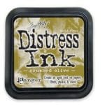 Tim Holtz Distress Ink Pad -  Crushed Olive
