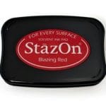StazOn -  Blazing Red Ink Pad