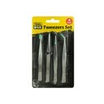 Tool Box Tweezers Set (Set of 4 pcs)