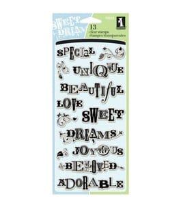 Inkadinkado Clear Stamps- Scrapbook Sentiments (13 Stamps) Inkadinkado Scrapbook Sentiments Inkadinkado Clear Stamps- Scrapbook Sentiments (13 Stamps)