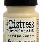 Tim Holtz - Distressed Crackle Paint - Antique Linen