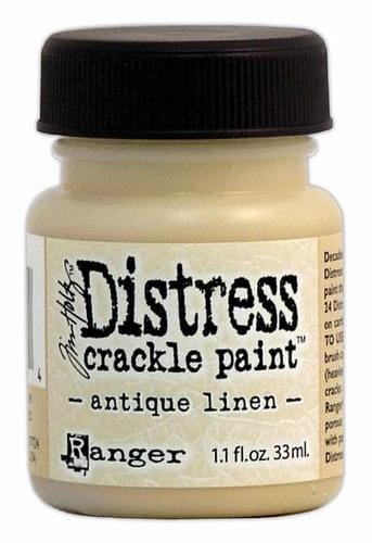 Tim Holtz - Distressed Crackle Paint - Antique Linen antique linen distress Tim Holtz - Distressed Crackle Paint - Antique Linen
