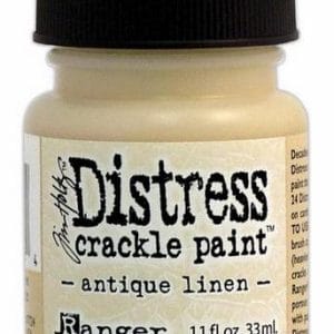 Tim Holtz - Distressed Crackle Paint - Antique Linen