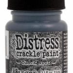 Tim Holtz - Distressed Crackle Paint - Black Soot