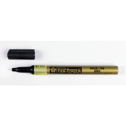 Sakura Pentouch Permanent Marker (Gold) - Fine Point 41301goldfine 41301goldfine