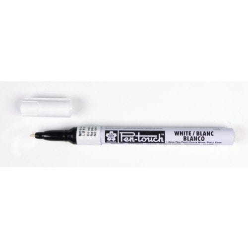 Sakura Pentouch Permanent Marker (White) - Fine Point 42300whitefine 42300whitefine