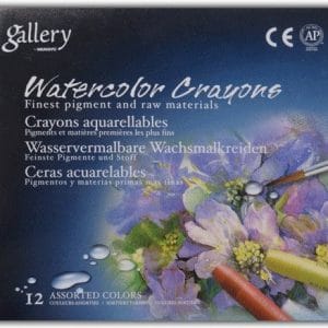 Mungyo Watercolor Pastel Crayon (12 Colors)
