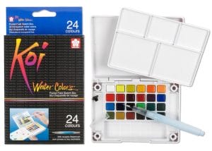 Sakura Koi Pocket Field Sketch Box - 24 Shades