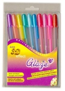 Sakura Gelly Roll Glaze Set of 10 pens