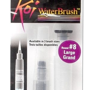 Sakura Koi Portable Water Brush (4 ml Barrel) - Large (Transparent White)