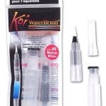 Sakura Koi Portable Water Brush (4 ml Barrel) - Medium (Transparent White)