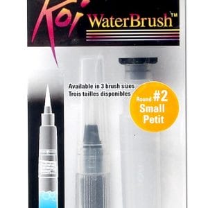 Sakura Koi Portable Water Brush (4 ml Barrel) - Small (Transparent White)