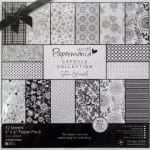 Papermania Capsule Collection 6X6" Paper Pack - Bexley Black
