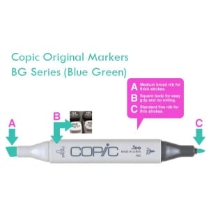 Copic Original Markers - BG Series