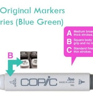 Copic Original Markers - BG Series