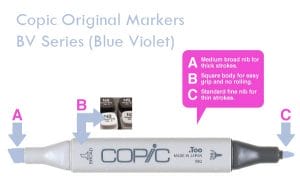 Copic Original Markers - BV Series