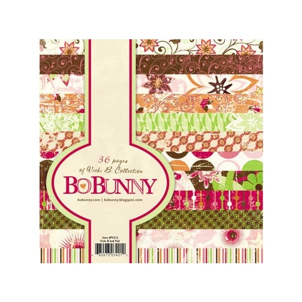 Bo Bunny - Vicki B Collection - 6x6 Paper Pad