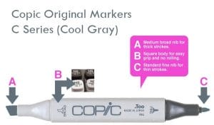 Copic Original Markers - C Series