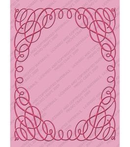 CuttleBug A2 Embossing Folder - Scrollwork