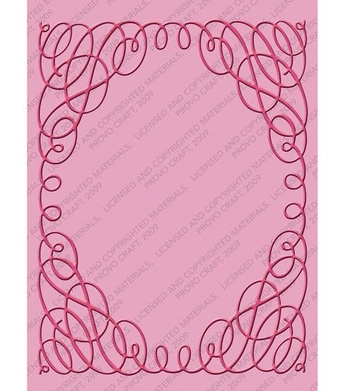 CuttleBug A2 Embossing Folder - Scrollwork CB ScrollWork CuttleBug A2 Embossing Folder - Scrollwork