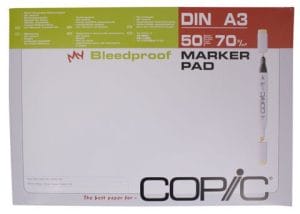 Copic Bleedproof Marker Pads A3 (50 Sheets/Pad)