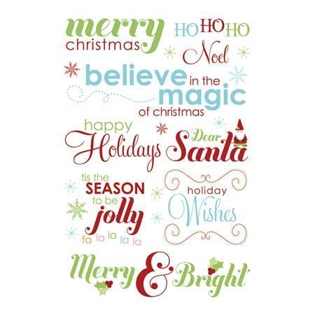 Imaginisce Cottage Christmas Collection Rub Ons - Season's Greetings Cottage Christmas Rub On im 002342 Imaginisce Cottage Christmas Collection Rub Ons - Season's Greetings