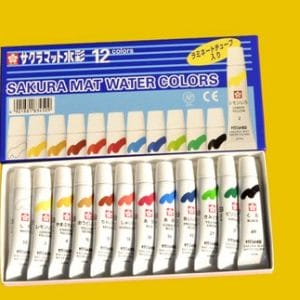 Sakura Mat Water Colors (Set of 12 Colors)
