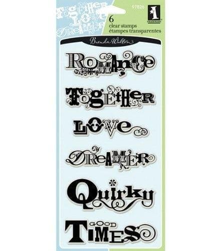 Inkadinkado Clear Stamps - Scrapbook Phrases (6 Stamps) Inkadinkado Scrapbook Phrases Inkadinkado Clear Stamps - Scrapbook Phrases (6 Stamps)