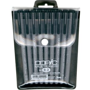 Copic Multiliner Black Set B2