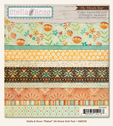 Stella and Rose - Mabel - 6x6 Paper Pack MME Stella and Rose - Mabel - 6x6 Paper Pack
