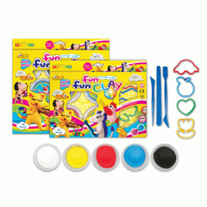 Mungyo Fun-Fun Clay - Set of 5 colors