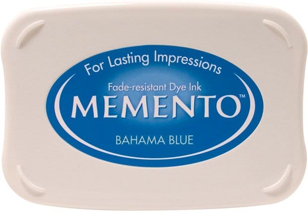 Memento Ink Pads - Bahama Blue Memento Bahama Blue Memento Ink Pads - Bahama Blue