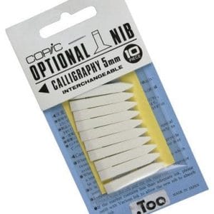 Copic Calligraphy Nibs 5mm 10pc/pkt