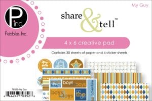 Share & Tell 4x6 Creative Paper Pad - My Guy