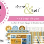 Share & Tell 4x6 Creative Paper Pad - My Guy