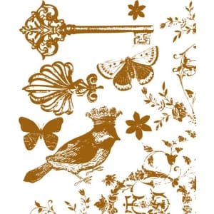 Prima Clear Stamp - Ephemera