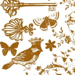 Prima Clear Stamp - Ephemera