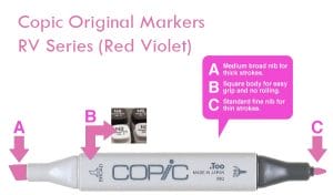 Copic Original Markers - RV Series