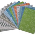 Assorted A4 Paper Pack - W&M Green (Set of 32 sheets)
