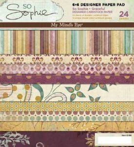 So Sophie - Graceful - 6X6 Paperpack
