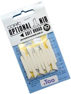 Copic Soft Board Nibs 10pc/pkt